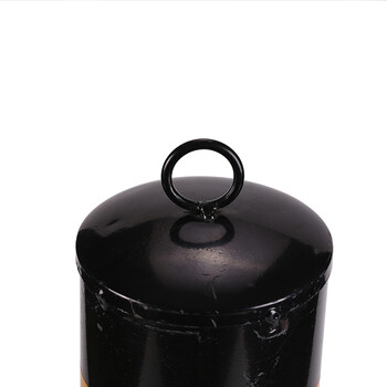 聚远 JUYUAN 车位桩钢管警示柱 铁立柱 50CM 普通款  不含膨胀螺栓 10个起售 