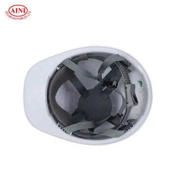 艾尼（AINI）慧缘ANB-5 单筋型ABS安全帽 白色 一顶【国家电投定制】