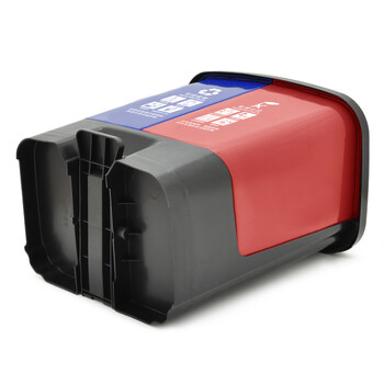 兰诗（LAUTEE）YJ-B045 脚踏分类双格垃圾桶 商用连体双桶垃圾桶 30L蓝红