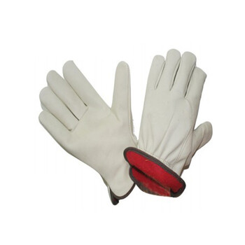 威仕盾（WESTUN） G-2703 白色牛青保暧司机手套 L码 1副