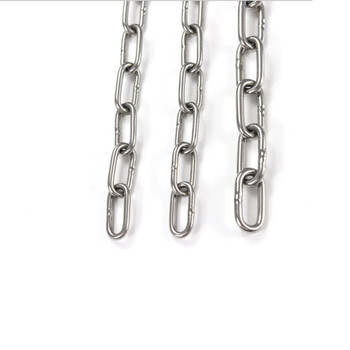 海斯迪克 304不锈钢链条 防盗链 直径6mm长1米 HK-357