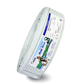 远东电缆 BVVB 3*1.5平方国标装潢明线照明铜芯三芯扁形护套硬线 100米 白色