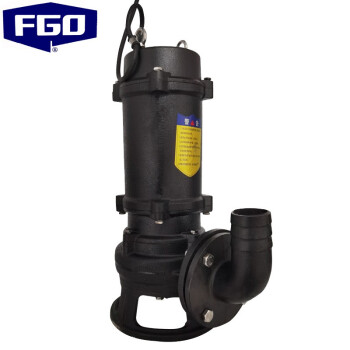 FGO 耐高温潜污泵 氟橡胶密封+高温轴承 耐80-100度 380V潜水泵 65WQR30-35-7.5kw