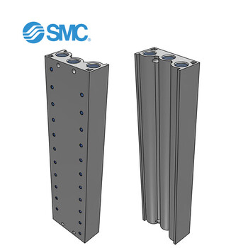SMC SS5Y7-20-11 5通电磁阀 直接配管型集装式 整块型底板/各自配线 集装式型号 20型11阀 适用SY7000系列