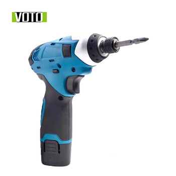VOTO电动螺丝批12V大功率冲击起子机多功能锂电钻电动批 BD401 BD401-12v冲击起子机两电1充纸盒 其他 3 