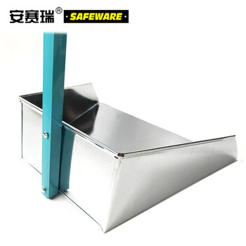 安赛瑞 商用白铁皮簸箕 幼儿园学校打扫卫生簸箕 工厂单位用簸箕 铁皮垃圾铲（10把装）12878