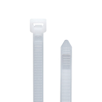 稳斯坦 WST181 塑料捆扎带 自锁式尼龙扎带 绑电线束线带 透明扎带300*2.8mm(250条）