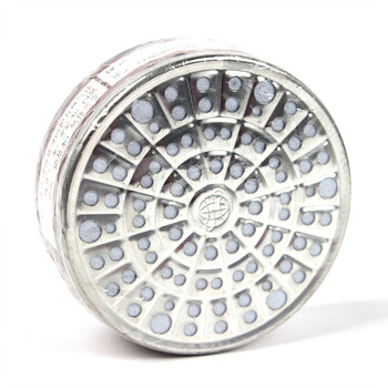 地球 2001-3 3号滤盒 防有机气体及蒸汽滤毒盒 配地球2001/2008防毒半面罩使用滤盒10个/盒 1盒 均码