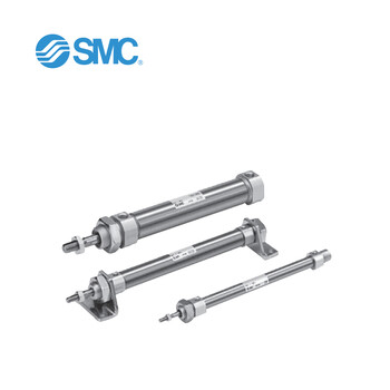 SMC C85N25-300 符合ISO规格标准 单杆双作用气缸 垫缓冲 C85系列 SMC官方直销