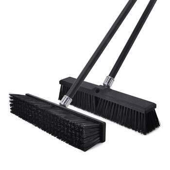 超宝（CHAOBAO）C-038 长柄硬毛瓷砖刷  物业车间工厂清洁刷 45CM刷头