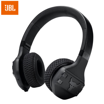 JBL UA TRAIN ROCK安德玛联名款 头戴式降噪无线运动蓝牙耳机 防水防汗音乐手机耳机 苹果安卓通用耳麦 黑色