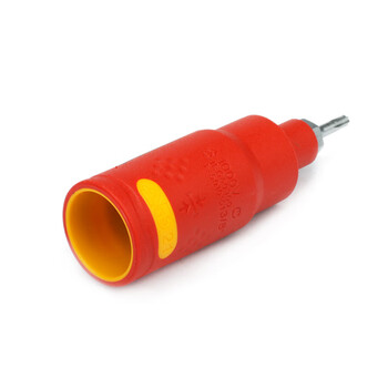 宝合(BOOHER)3/8"系列双色绝缘花型旋具套筒T55x75mm