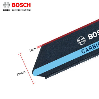 博世（BOSCH）马刀锯条原装往复锯条金属锯条电动工具不锈钢切割强劲型S922EHM(1支装)