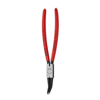凯尼派克（KNIPEX）44 31 J32 40-100mm内卡簧钳 45°弯嘴 抛光 塑料套柄 切割类工具 钢