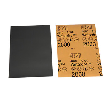 3M砂纸   401Q美纹砂纸P1500 5.5IN*9IN  50张/盒  进口成品 401Q 1盒装