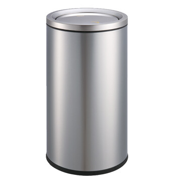 南 GPX-110E 南方户外垃圾桶 公用不锈钢垃圾箱垃圾桶户外公用垃圾箱果皮桶 砂钢 内桶容量50升