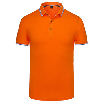 劳博士 polo衫定制班服文化广告衫短袖diy棉团队服印字logo劳保工作服 黑色 L