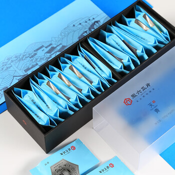 徽六绿茶天青分享六安瓜片100g 2024新茶特一雨前礼盒装茶叶 自饮分享