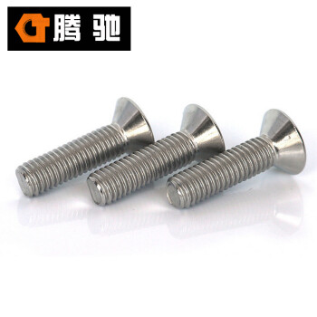 腾驰 CT 304 十字沉头螺钉 GB819 不锈钢沉头螺丝 M5系列 M5-0.8*10（1400支/盒）