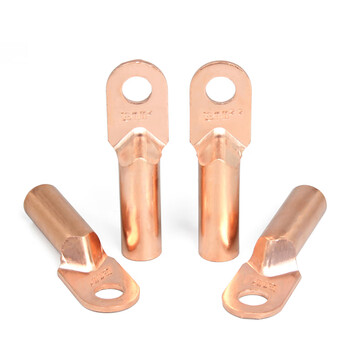 BOWERY DT铜鼻子电缆接头DT-16平方铜接线端子线鼻子酸洗堵油线耳紫铜端子厂家配送 1个