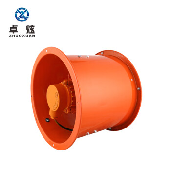 卓炫 SF型防油防潮轴流式厨房专用通风机 耐高温轴流管道排烟风机  SF4-1.1-2三相