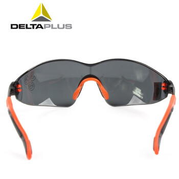 代尔塔（Deltaplus）101120 户外骑行护目太阳眼镜 防风沙刮擦冲击 定做 黑色 1付