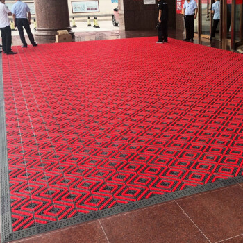 户外防滑垫脚踏垫商场门厅室外台阶塑料塑胶镂空三合一防尘蹭脚垫毯