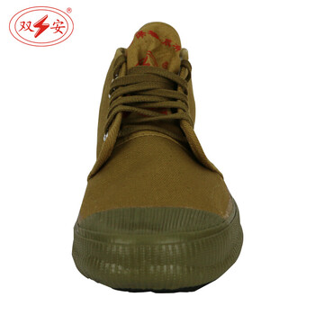 双安5KV绝缘传统款解放鞋透气纳米新材耐磨防滑春秋单款 38码定做1双