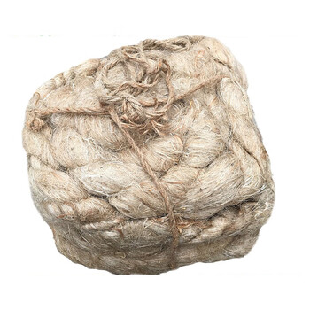 云筑 麻丝 线麻消防工程水暖管道丝扣管件细黄麻丝 油麻丝 密封和铅油麻绳10kg/捆 企业定制