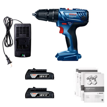 博世（Bosch）GSB 180-LI 2B 双电池锂电充电式冲击钻 双电一充2.0电池