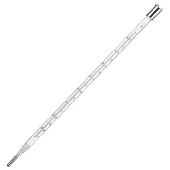 匡建仪表通风干湿表 DHM2型机械通风表表芯-36~46℃ 分度值0.2℃ 2支/套 长度267mm 高精度内标式 -36~46℃