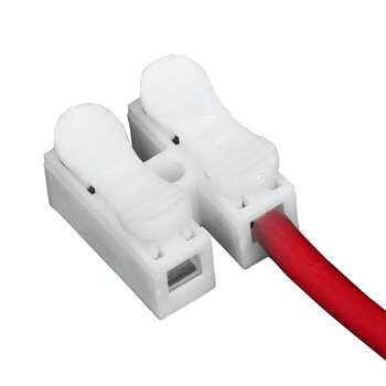 天旭按压式快速接线端子灯具导线接头小电流通用接线器二进二出CH-2 100只/包 1包
