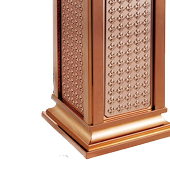 南 GPX-8H 皇家座地 南方烟灰桶 玫瑰金 商场垃圾桶 酒店落地烟灰桶立式果皮桶商场垃圾筒 