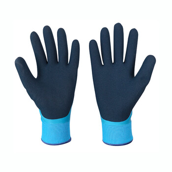 登升#303开司米绒手套-30°加绒保暖防水手套 10付/袋