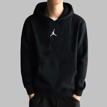 耐克（NIKE） 男装秋季新款Air Jordan针织时尚运动休闲连帽长袖卫衣套头衫 DA9861-010 XL