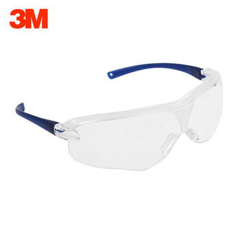 3M 10437户外骑行防风防沙防尘护目镜 工业防刮打磨防护眼镜 5副