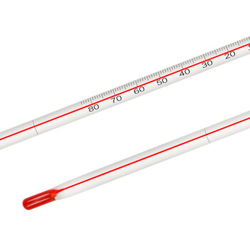 匡建仪表（CONJANT）石油玻璃温度计 GB-36 1支 -80+20℃精密棒式测温仪 工业化工实验室用 可过检 GB-36 