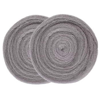 伽華（KARVA）GSD-1 17寸钢丝垫1#号 刷地机用抛光1号钢丝棉垫钢丝片石材翻新红木养护用品