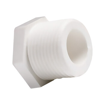 联塑（LESSO）外螺纹堵头(PVC-U给水配件)白色 dn1/2＂