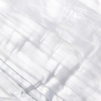 科力邦（Kelibang） 白色垃圾袋 透明塑料装 50*60cm厚2.5丝100只装 酒店客房宾馆平口一次性垃圾袋 KB3700