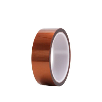 飞尔（FLYER）PI金手指胶带 耐高温胶布 聚酰亚胺茶色胶带 0.12mm厚 18mm×33m 