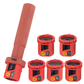 罗宾汉（RUBICON）绝缘电缆剥皮器R17170 电缆手动剥皮器 套筒式剥皮器套装 剥皮范围6-150mm²