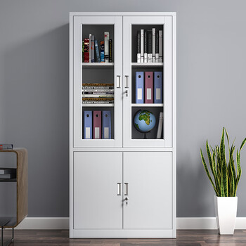 穆运 文件柜钢制铁皮柜资料柜档案柜储物柜 大器械