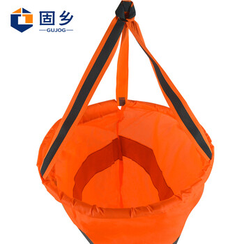 固乡 耐用型 气象风向袋 风向标 油气危化品企业风向测量 户外风向检测反光 需自备柱子 中号