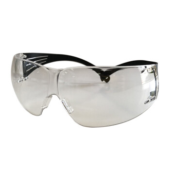 3M SF201AF防护眼镜 骑行护目镜 超轻防冲击透明防雾防尘安全镜 1副 透明 均码