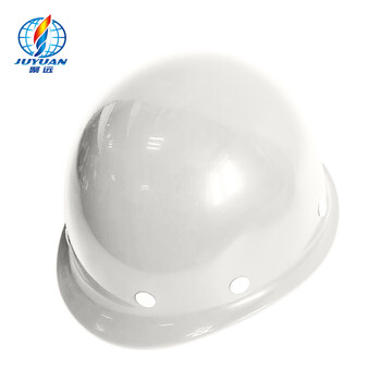 聚远 JUYUAN 1001 安全帽 安全帽 玻璃钢安全帽 管理人员安全帽 红色玻璃钢 100顶起售