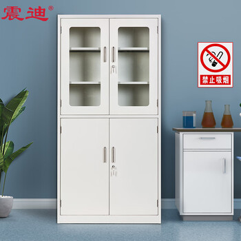 震迪全钢药品柜化学物品存放柜医院实验室诊所西药柜KD132