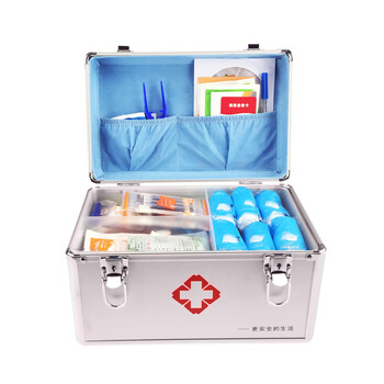安美尚（ams）科洛ZE-L-007A中型急救箱家庭便携医疗箱套装含医疗用品 定做 1个