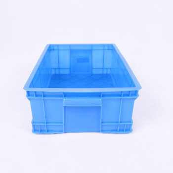 圣极光周转箱加厚430*305*145塑料物料箱方形胶箱可定制701791蓝