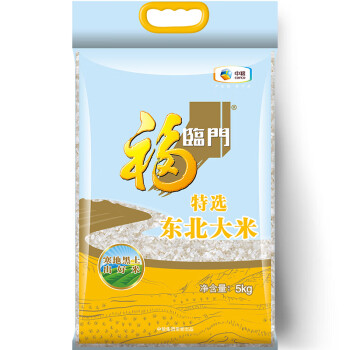 福临门 特选东北大米 粳米 中粮出品 5kg